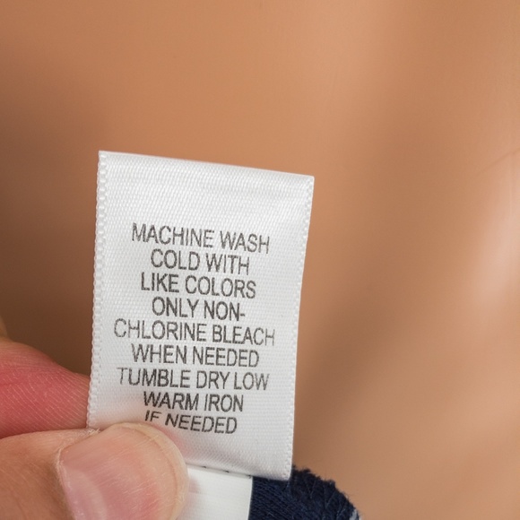 Croft & Barrow Short Sleeve Classic Tee Womens Size XL Navy Stripes EUC - Picture 9 of 10